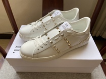  Valentino Rockstud Untitled Sneakers White