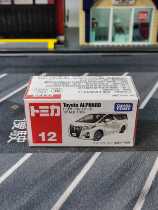 TOMY Domeca simulation alloy car model male toy No 12 Toyota MPV Elfa 824848