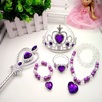 Frozen Hot Sale Childrens Jewelry Set Aisha Crown Magic Wand Bracelet Bracelet New Year Gift