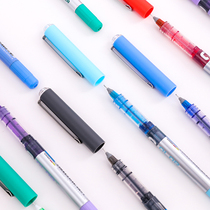 Korean creative stationery white snow direct type ball pen color gel pen learning water pen office supplies sign-in pen