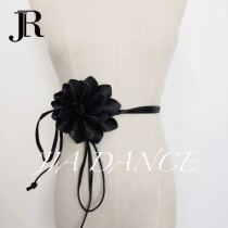 JIA DANCE Latin dance professional accessories leather floral waist rope large flower belt 100 hitch cha cha cha cha cha cha cha cha cha cha cha cha cha cha cha cha