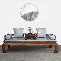 Luohan bed solid wood new Chinese style old elm bed Elm wooden sofa couch new Chinese style