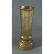 A good 12cm high brass incense tube in the Republic of China