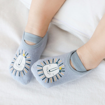 Socks spring and autumn newborn baby season indoor non-slip anti-skid anti-pedal soft toddler socks baby cute 2020 Summer