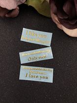 Shanghai Jiadai hand-made hot stamping sticker metal sticker DIY with back adhesive sticker mobile phone sticker