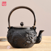 Kato Matsushide Japanese iron pot Original imported Southern iron pot uncoated handmade cast iron teapot