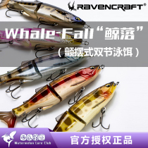 Ravencraft crow language whale falling swimming bait Whale-Fall 137SF slow floating and slow sinking fish Luya bait