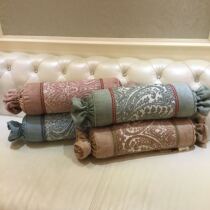 Special clearance Anne baby sofa waist pillow fabric candy pillow round cushion cervical pillow cylindrical pillow removable and washable