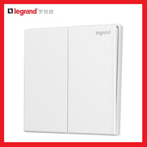 TCL Rogeron headboard switch two duplex electric light switches Home 2 open and double control switch 86 type white