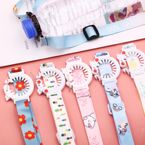 Cute cartoon lanyard mineral water bottle oblique belt convenient travel outing strap button beverage bottle button