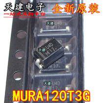 Schottky diode MURA120T3G patch SMA MURA120 U4D screen 2A 200V