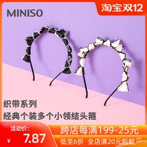 MINISO Famous Product Ribbon Series Classic A multiple small bow tie headband