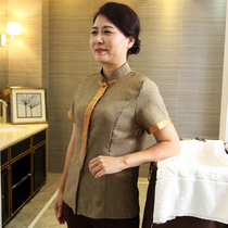 Cleaning work clothes short sleeve hotel room attendant cleaning clothes short sleeve property cleaner work clothes summer clothes