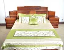 Burmese rosewood bunk bed three-piece suit