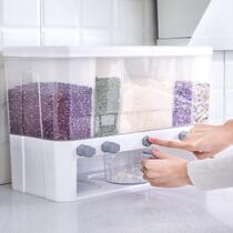 Five cereals Cereals Containing box Sub-grice buckets Home Kitchen Cereals Classified Grain Storage Beans Sealed Storage Tank