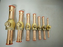 Cold storage Air Conditioning Refrigeration ball valve central air conditioning straight-through welding copper ball valve spherical globe valve 12mm welding joint