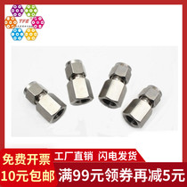 304 stainless steel straight wire ferrule pressure gauge ferrule joint M14 * 1 5-6 1 4 8 M20 * 1 5-6