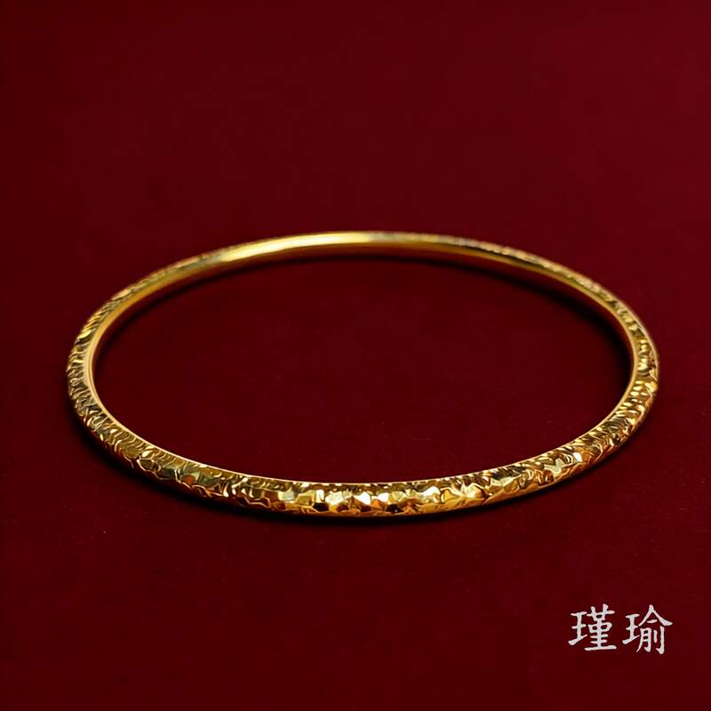Bracelet Hot-Selling Model K0133 Classic Yellow Crushed Ice Fine Closed Bracelet Diverse Delivery 49379