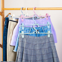 PANTS RACK PANTS CLIP PANTS RACK CONTAINING PANTS JK HANGER PANTS CLIP MOVEMENT TELESCOPIC UNTRACTY PANTS HANGER