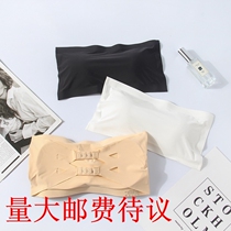 New summer Korean version of Joker Breathable Strapless Bare Wrapped Chest Short Bottom Thin Bra