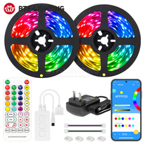 LED light with SP614 suit built-in 5050RGBW patch Bluetooth APP remote control multimodal atmosphere 12V light belt