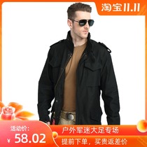 WZJP no thief classic US version M65 mens windbreaker military fan windbreaker jacket winter warm windbreaker winter windbreaker