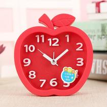 Bedroom creative alarm clock bedside luminous silent student European ornaments Japanese and Korean version of desktop time clock