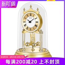  Japan Seiko European living room bedroom silent table clock decoration modern simple household pendulum clock table clock QHN006G