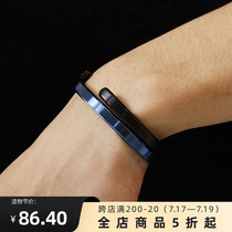 ROAD original design new titanium steel solid color personality simple fashion holiday gift bracelet couple bracelet for men and women
