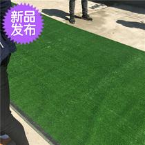 2021 Simulation Lawn Carpet Pad Kindergarten Outdoor Plastic Artificial Turf Artificial Green Dark Green Decorative Yang