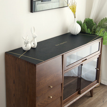 (Leather side cabinet mat) modern simple household waterproof dustproof disposable shoe cabinet rectangular corner cabinet table mat