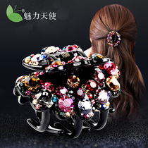 Korean hairclip hair catch fashion rhinestone small grab clip Japanese and Korean hair lady clip headgear claw hair accessories