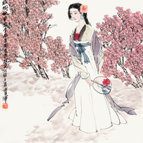 Immediately shoot Zhou Baojuns Mangrove in the Art Association members hand-painted Chinese painting authentic living room study calligraphy and painting