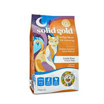 Solid Gold Jinligao Jinsu natural grain-free imported fattening full-stage cat food for adult cats and kittens 12 pounds