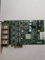 Original PCIe PoE4 Rev 4 industrial camera four-NET port POE network card Color New spot