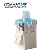 CommScope AMP AMP Super Class 5 non-shielded module 8-1375191-1 RJ45 voice phone computer socket