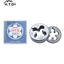 Japan Fuji brand htd adjustable round plate teeth yuan plate teeth tap plate teeth external tooth tap m3 4 5 6mm
