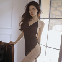 Mood Underwear Secretary Uniform Seductive Seductive Clothing Sex Accessories Passion Clothes Suit Bag Hip skirts Teasing Cheongsam