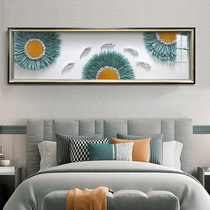 Bedside decorative painting master bedroom bedside hanging painting bedroom background wall hanging painting three-dimensional real bedroom hanging painting light luxury modern