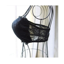 Tube top strapless underwear lace lace bottoming anti-light short sexy wrap chest underwear top women