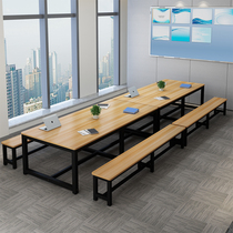 Conference table long table simple modern simple long table and chair combination rectangular negotiation desk small training table