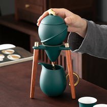 Kung Fu tea set home office meeting guests automatic creative Chinese high-end luxury lazy tea making artifact