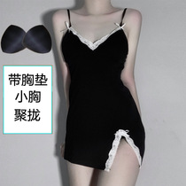 Sexy erotic lingerie Temptation Passion teasing Costume Sexuality Pyjamas Suits Transparent Little Chest Bed Uniform Clothes