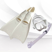 American Deep6 Diving Snorkeling self-diving all white FL womens three treasures