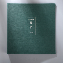 Hand-painted birthday gift Homemade album DIY handmade album Couple memorial album Make painting to send boyfriend