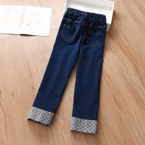 Girl Loose Jeans Spring Autumn Money 2022 Chundress Childrens Girl Scout Girl Girl Scout Ocean Casual Broadlegged Pants