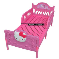 Childrens plastic bed kindergarten cartoon shape boys and girls nap lunch break bed with guardrail single treasure bed
