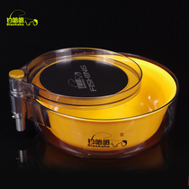 Full magnetic loose cannon basin Large pull bait plate Strong magnetic loose bubble basin Fishing box fishing chair mixed bait basin Black pit competitive open bait basin