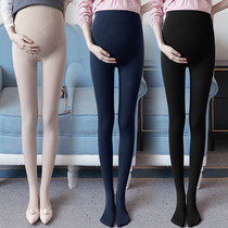 Pregnant women leggings Spring and Autumn plus velvet padded stockings autumn and winter stockings spring clothes and thin women 2-5 months