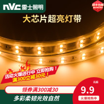 NVC lighting LED colorful color-changing neon line light with ultra-bright strip living room ceiling 5050 decorative soft light strip